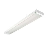 GABINETE INDUSTRIAL METALICO TRACK LED 2X18W/100-240V. PANTALLA TEXT. 4000K LUZ NEUTRA ELECTROMAG