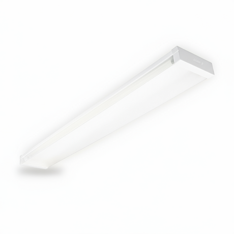 GABINETE INDUSTRIAL METALICO TRACK LED 2X18W/100-240V. PANTALLA TEXT. 4000K LUZ NEUTRA ELECTROMAG
