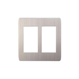 PLACA ACERO STALO P/6 MODULOS 1/3 VERTICAL