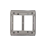 PLACA ACERO STALO P/6 MODULOS 1/3 VERTICAL
