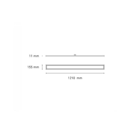 PANEL LED EMPOTRAR/SUSPENDER 22W/100-240V. 15X120 STD BLANCO 4000K LUZ NEUTRA ELECTROMAG