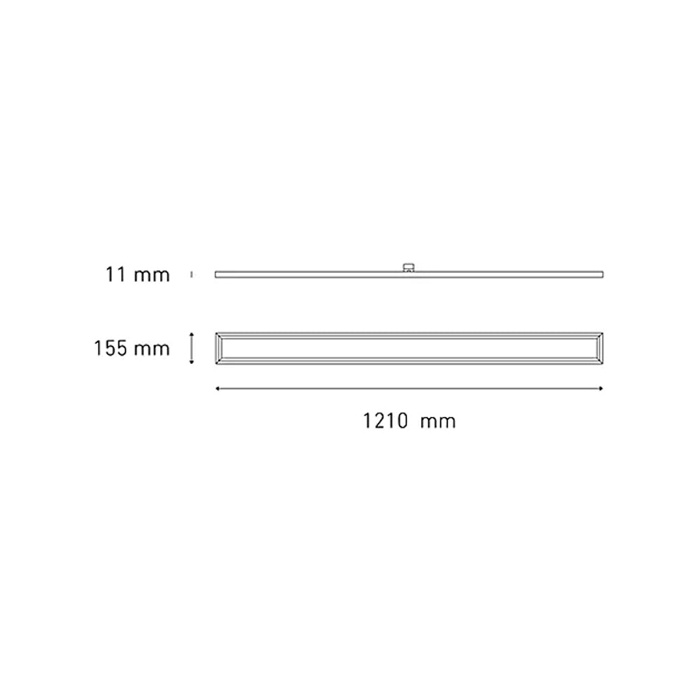 PANEL LED EMPOTRAR/SUSPENDER 30W/100-240V. 20X120 STD BLANCO 4000K LUZ NEUTRA ELECTROMAG