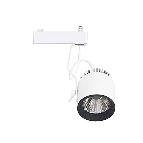 LUMINARIO LED RIEL 29W/100-305V. 24 C30-R NEGRO 3000K LUZ CALIDA ELECTROMAG