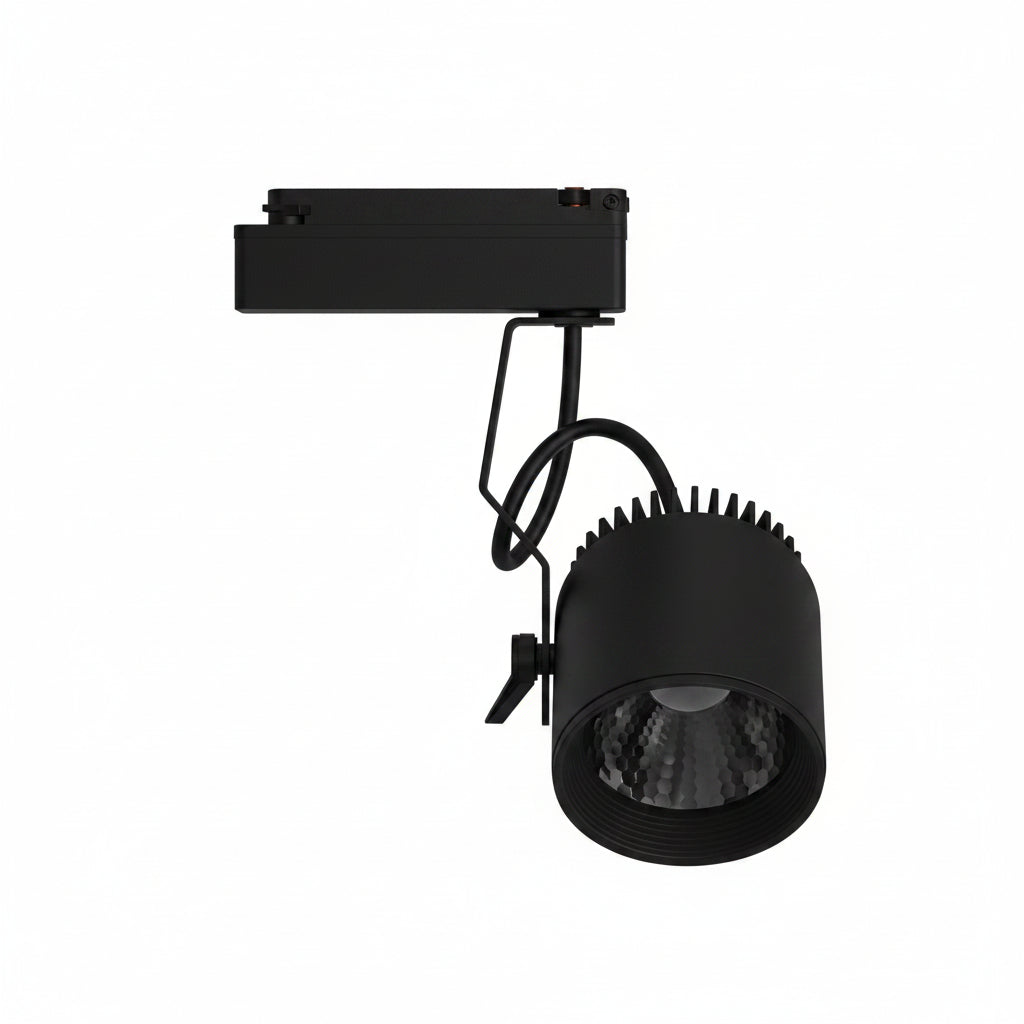 LUMINARIO LED RIEL 29W/100-305V. 24 C30-R NEGRO 3000K LUZ CALIDA ELECTROMAG