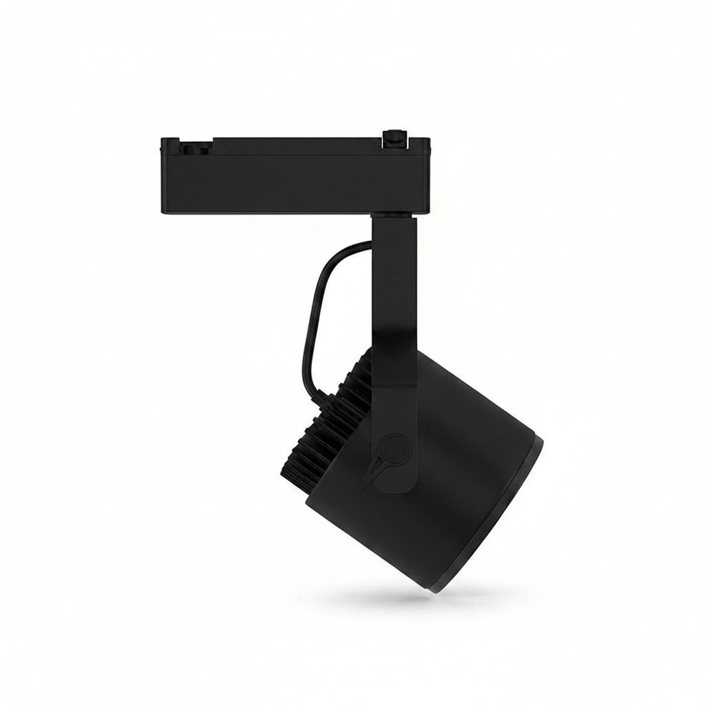 LUMINARIO LED RIEL 29W/100-305V. 24 C30-R NEGRO 3000K LUZ CALIDA ELECTROMAG