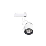 LUMINARIO LED RIEL 12W/100-305V. 45 C12-R BLANCO 4000K LUZ NEUTRA ELECTROMAG