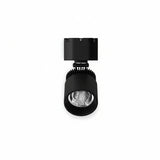 LUMINARIO LED SOBREPONER 20W/100-305V. 24 C20-S NEGRO 3000K LUZ CALIDA ELECTROMAG