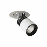 LUMINARIO LED EMPOTRAR 12W/100-305V. 24 C12-E NEGRO 4000K LUZ NEUTRA ELECTROMAG