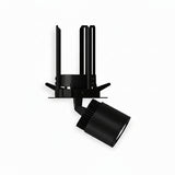 LUMINARIO LED EMPOTRAR 29W/100-305V. 45 C30-E NEGRO 4000K LUZ NEUTRA ELECTROMAG
