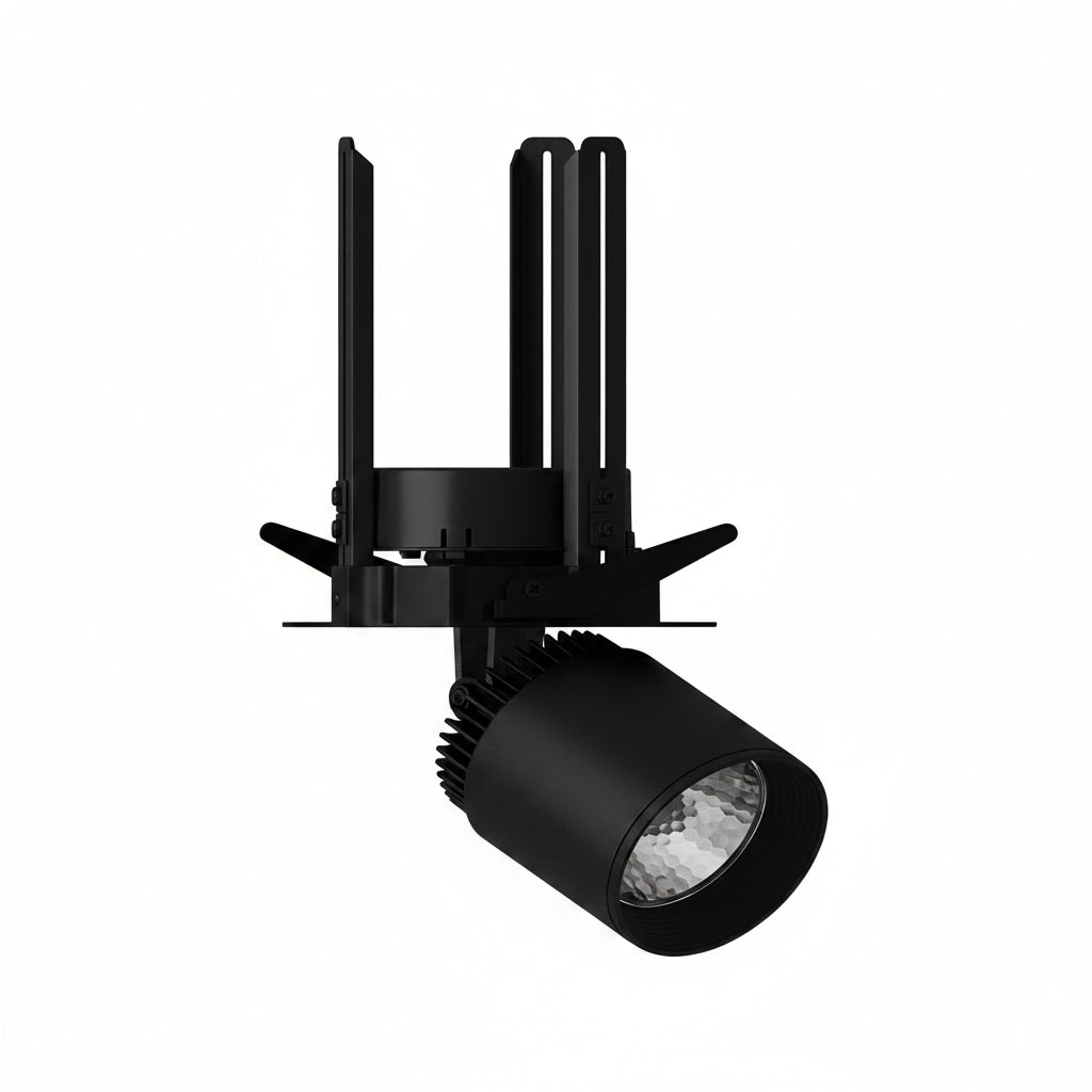 LUMINARIO LED EMPOTRAR 29W/100-305V. 45 C30-E NEGRO 4000K LUZ NEUTRA ELECTROMAG