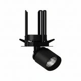 LUMINARIO LED EMPOTRAR 29W/100-305V. 45 C30-E NEGRO 4000K LUZ NEUTRA ELECTROMAG