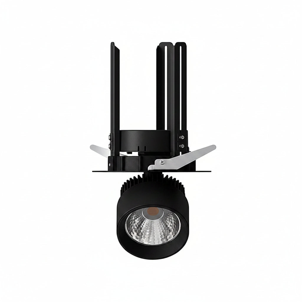 LUMINARIO LED EMPOTRAR 29W/100-305V. 45 C30-E NEGRO 4000K LUZ NEUTRA ELECTROMAG