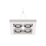 LUMINARIO ALPHA SUSPENDIDO IV LED BLANCO *** NO INCLUYE LAMPARA *** ELECTROMAG