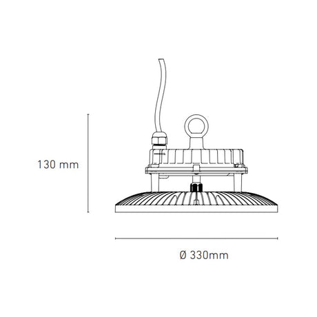 HIGHBAY 200W 100-305V 60K NG *** HAE ***