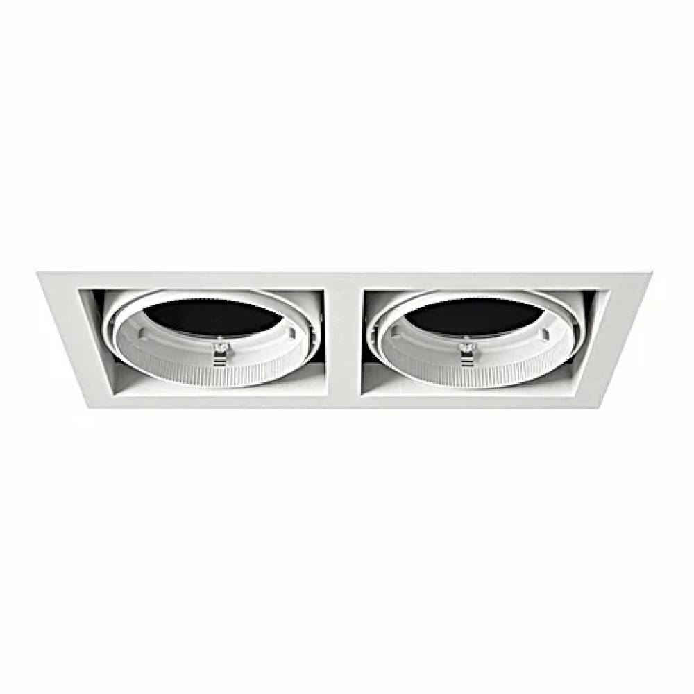 ALPHA II LED LUMINARIA DIRIGIBLE DE FALSO PLAFON 10-30W 127V BCO MAGG
