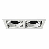 ALPHA II LED LUMINARIA DIRIGIBLE DE FALSO PLAFON 10-30W 127V BCO MAGG