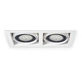 ALPHA II LED LUMINARIA DIRIGIBLE DE FALSO PLAFON 10-30W 127V BCO MAGG