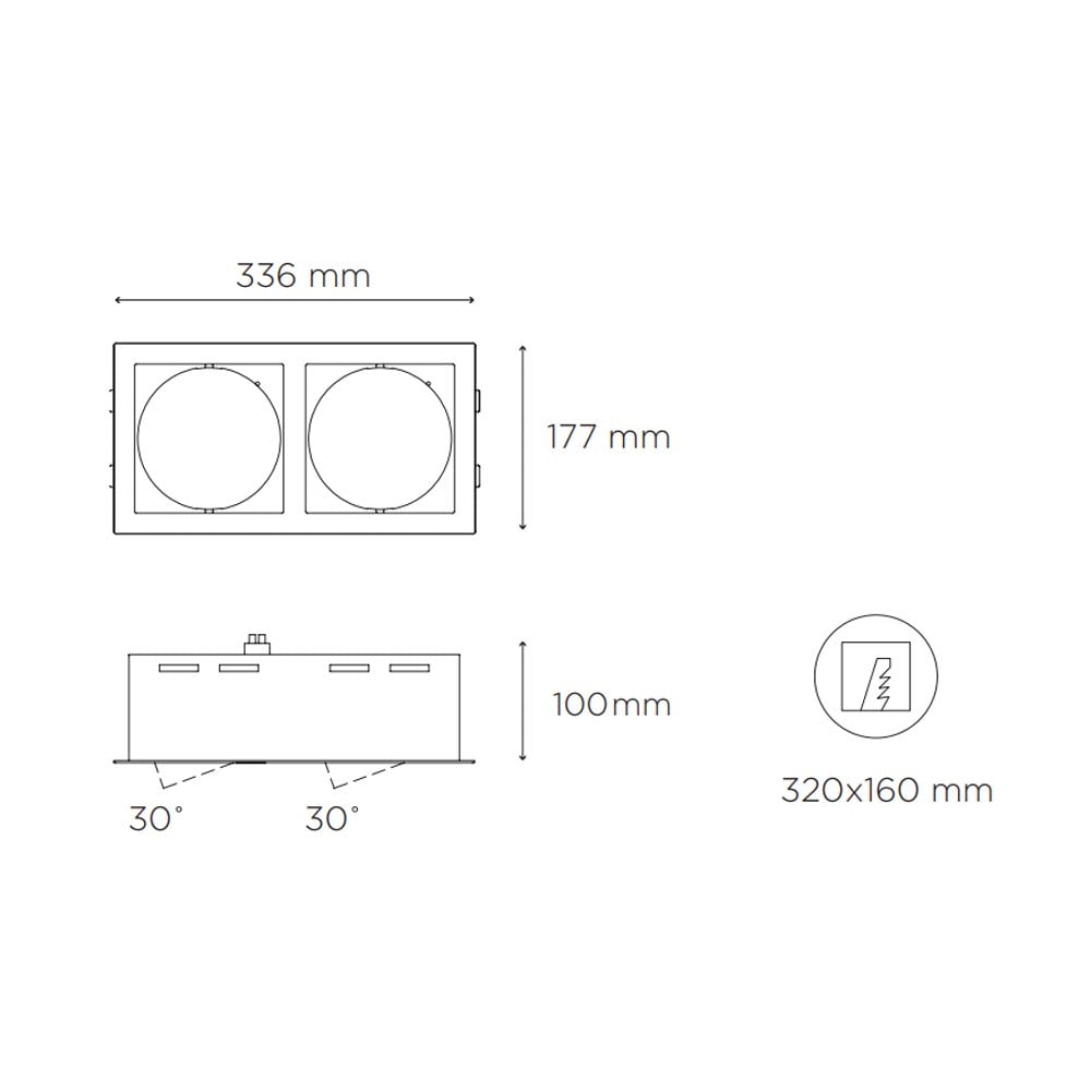 ALPHA II LED 10-30W 127V NG