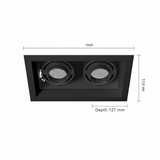 LUMINARIO POINTS MINI II 100-240V 40K NG