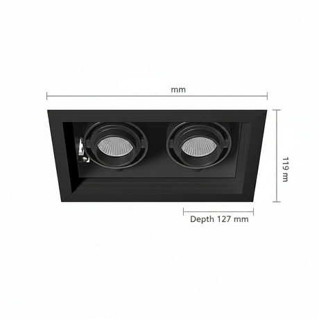LUMINARIO POINTS MINI II 100-240V 40K NG