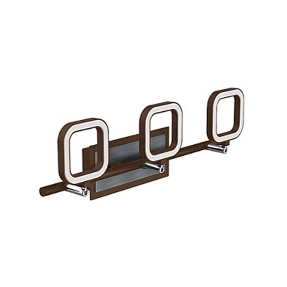 LUMINARIA MIRROR ROUND III 100-240V. BFP LUZ NEUTRA 3000K CHOCOLATE ELECTROMAG