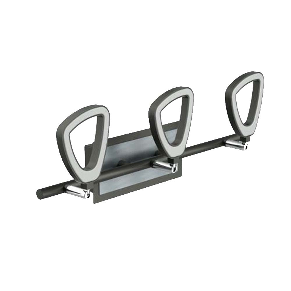 LUM. SOBREPONER A MURO LED MIRROR STONE III 100-240V BFP 60K GRIS ACERO *** HAE ***