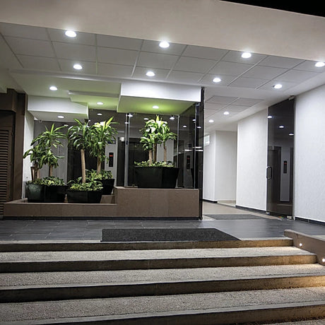 LUMINARIO LED DOWNLIGHT LUNA FLAT RD 6 STD 6W/100-305V. BLANCO 6000K LUZ DE DIA ELECTROMAG