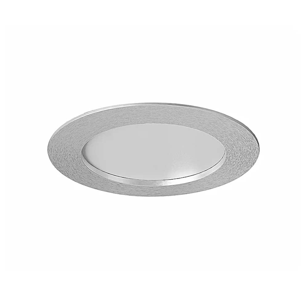 KIT DE 2 LUMINARIAS LUNA 9 E 9W 100-240 VOLTS LUZ BLANCO CALIDO EN COLOR NIQUEL SATINADO ELECTROMAG