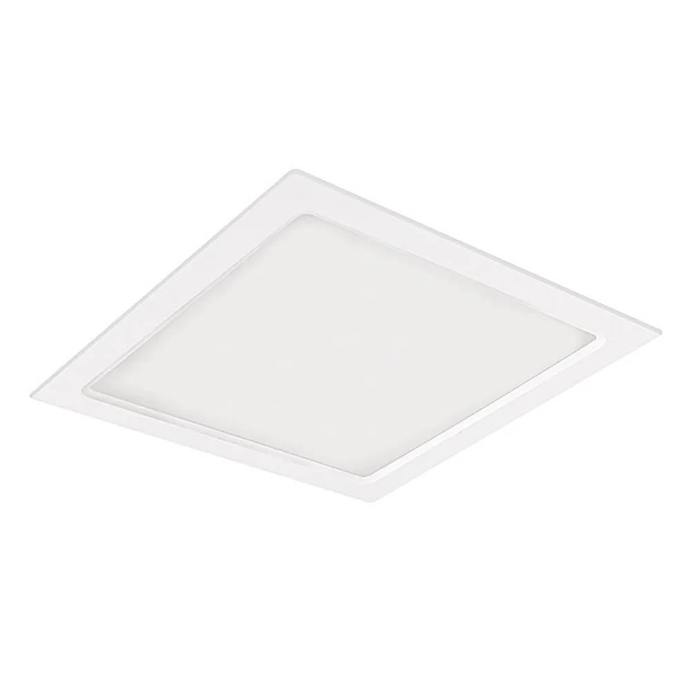 LUMINARIO LED DOWNLIGHT LUNA FLAT SQ 13 STD 13W/100-305V. BLANCO 4000K LUZ NEUTRAL ELECTROMAG