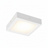 LUMINARIO LED DOWNLIGHT LUNA FLAT SQ 9 S 9W/100-305V. BLANCO 4000K LUZ NEUTRA ELECTROMAG