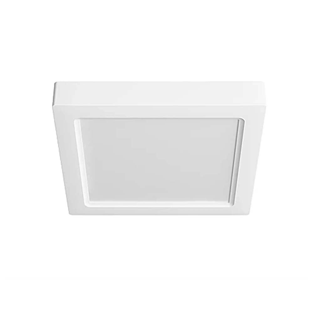 LUMINARIO LED DOWNLIGHT LUNA FLAT SQ 18 S 18W/100-305V. BLANCO 6000K LUZ DE DIA ELECTROMAG