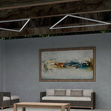 LUMINARIO LED SERIE II BL FLAT 4W/100-140V. 600MM. BLANCO 6000K LUZ DE DIA ELECTROMAG