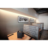 LUMINARIO LED SERIE III BL FLAT 23W/100-140V. 1200MM. NEGRO 6000K LUZ DE DIA ELECTROMAG