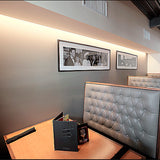 LUMINARIO LED SERIE II BL FLAT 8W/100-140V. 1200MM. BLANCO 3000K LUZ CALIDA ELECTROMAG