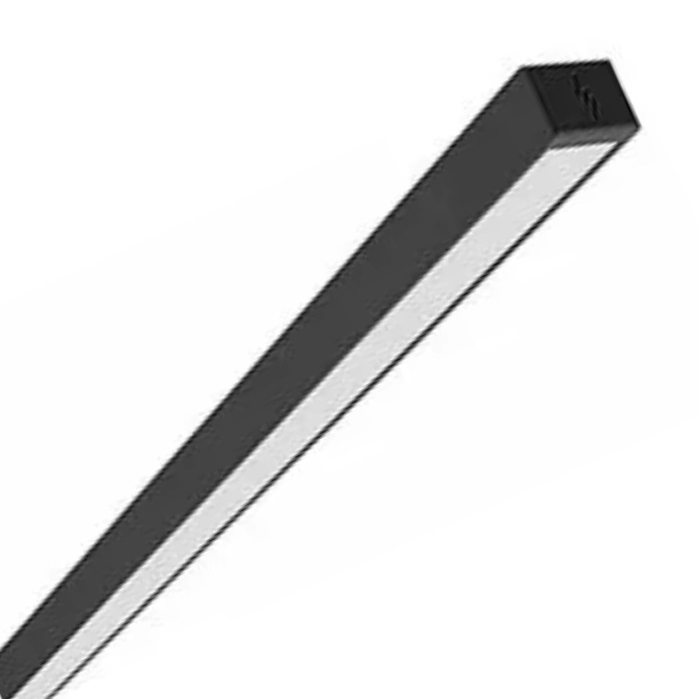 LUMINARIA BL FLAT 600 P.A. 12W 127V  60K  ACABADO NEGRO OP