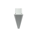 LUMINARIO LINEAL LED EMPOTRAR BL U 1200 25W/100-305V. BLANCO 4000K LUZ NEUTRA ELECTROMAG