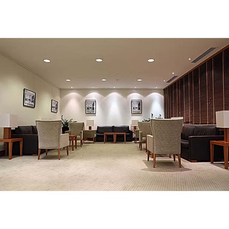 LUM. TIPO DOWNLIGHT LUNA 9/8W 100-240V 30K NEGRO ***MAGG FERRETERO***