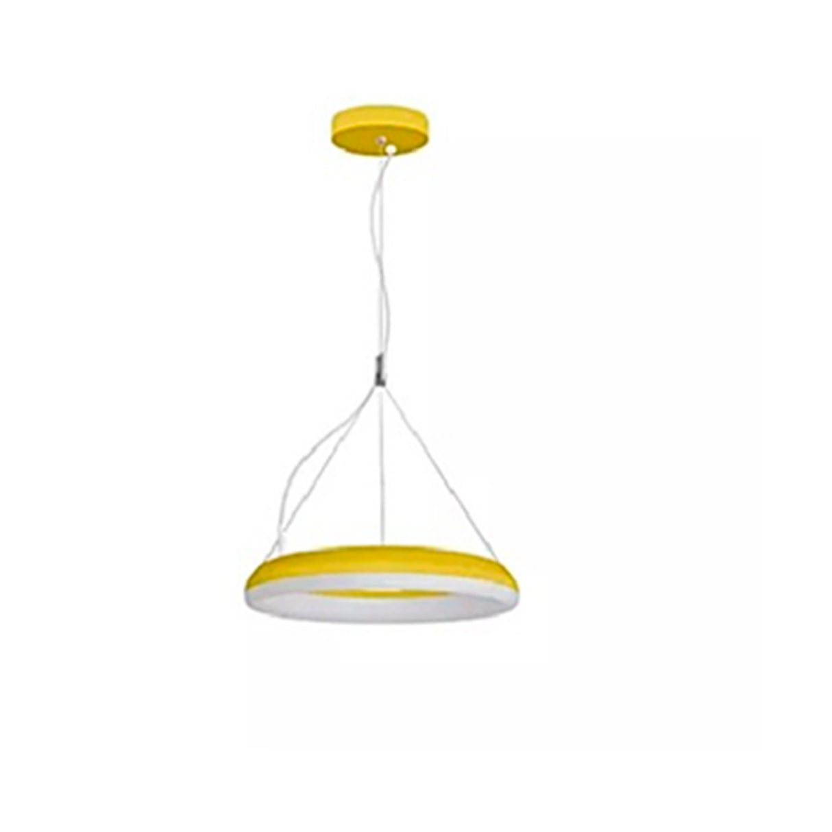 LUMINARIO LED SUSPENDIDO DONNA 25 14W/100-140V. AMARILLO SOFT 4000K LUZ NEUTRA ELECTROMAG