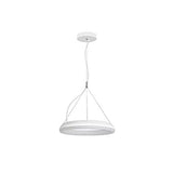 LUMINARIO LED SUSPENDIDO DONNA 40 27W/100-140V. BLANCO 4000K LUZ NEUTRA ELECTROMAG