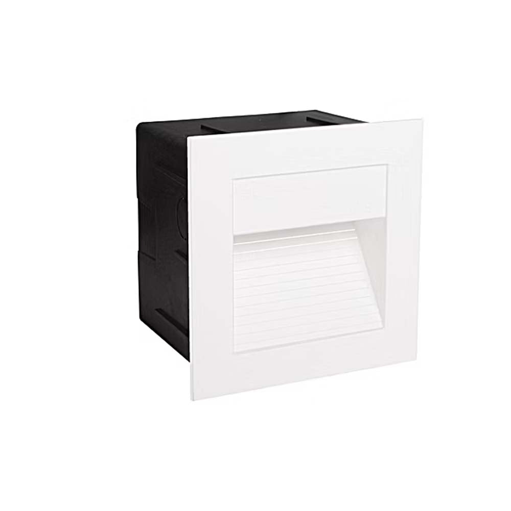 LUMINARIO LED CUADRADO EMPOTRAR/SOBREPONER SW 40 1.6W/100-240V. BLANCO 4000K LUZ NEUTRA ELECTROMAG