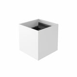 LUMINARIO LED SOBREPONER MURO APLIQUE CUBO A10 6.5W/100-240V. BLANCO 3000K LUZ CALIDA ELECTROMAG