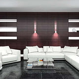 LUMINARIO LED SOBREPONER MURO APLIQUE CUBO A8 5W/100-240V. BLANCO 3000K LUZ CALIDA ELECTROMAG