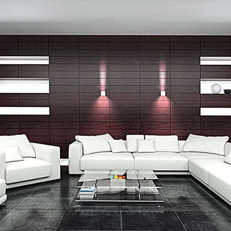 LUMINARIO LED SOBREPONER MURO APLIQUE CUBO A8 5W/100-240V. BLANCO 3000K LUZ CALIDA ELECTROMAG