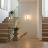 LUMINARIO DECORATIVO ECLIPSE OVAL LED 18 13W/100-240V. BLANCO 3000K LUZ CALIDA ELECTROMAG