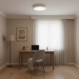 LUMINARIO DECORATIVO ECLIPSE LED 25 18W/100-240V. BLANCO 4000K LUZ NEUTRA ELECTROMAG