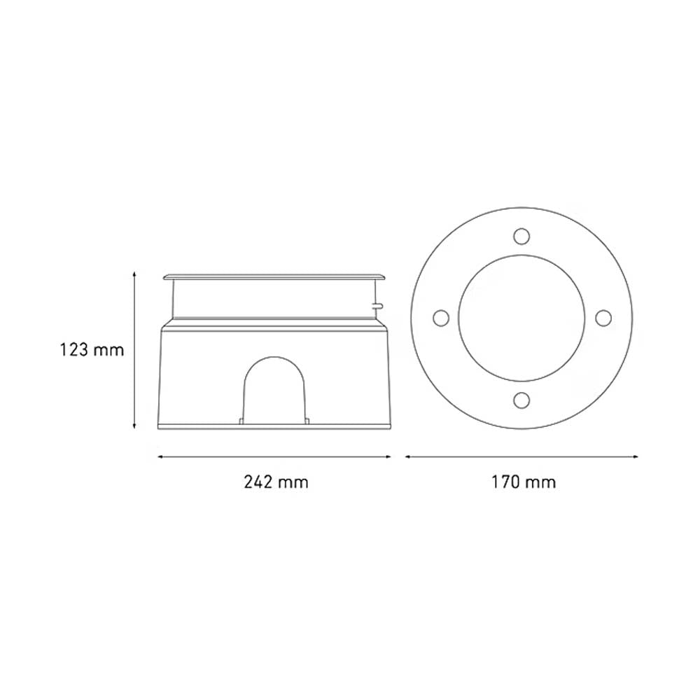 LUMINARIA EP 170 13W 100-305V BFP 46 40K AC INOX