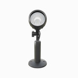 LUMINARIO LED PROYECTOR SOBREPONER MURO/PISO KR 10 10W/100-305V. 50 GRIS 3000K LUZ CALIDA ELECTROMAG