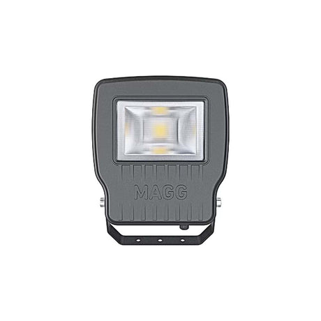 LUMINARIO LED PROYECTOR SOBREPONER MURO/PISO KR 55 55W/100-240V. 60X90 GRIS 3000K LUZ CALIDA ELECTROMAG
