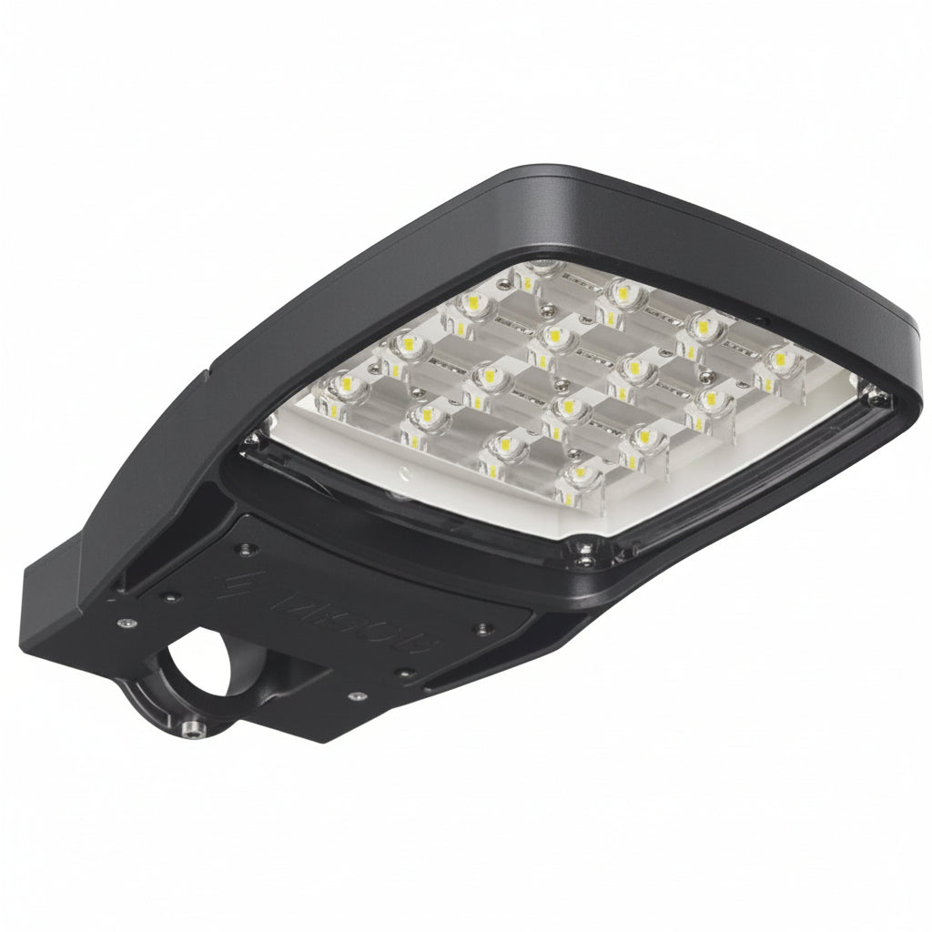 LUMINARIO LED ALUMBRADO PUBLICO CITI 25 25W/100-240V. GRIS 5000K LUZ BLANCA ELECTROMAG