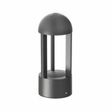 LUMINARIO LED EMPOTRADO PISO BOLLARD VENECIA DOMO 200 6.5W/100-305V. GRIS 3000K LUZ CALIDA ELECTROMAG